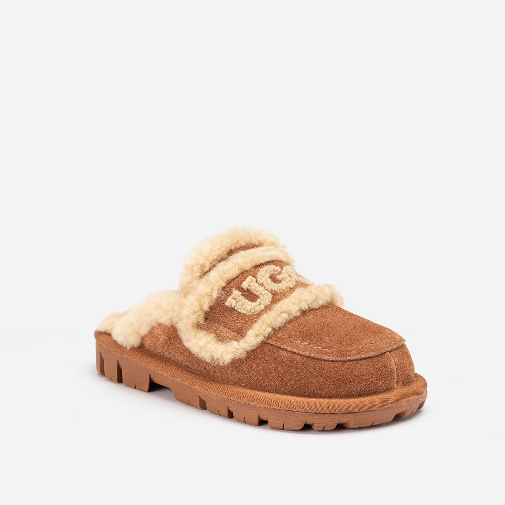 Ugg Kids Violet Shearling Slipper (Detachable Feature)-KIDS UGG-PEROZ Accessories