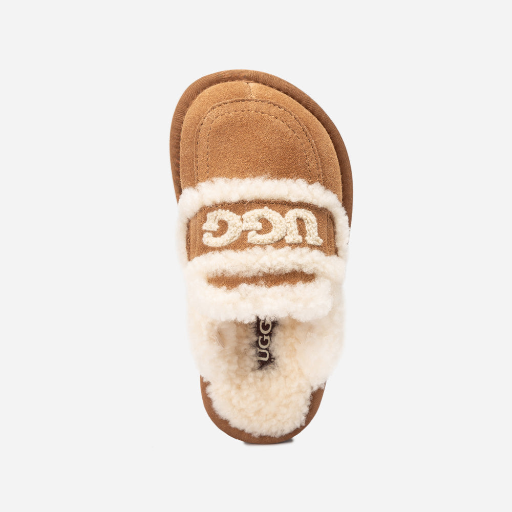 Ugg Kids Violet Shearling Slipper (Detachable Feature)-KIDS UGG-PEROZ Accessories