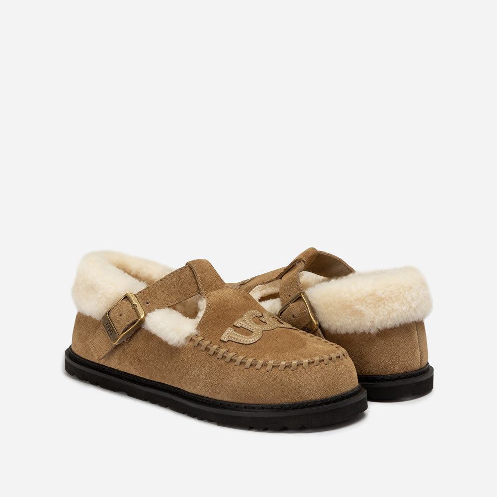 Ugg Mary Jane-Women Moccasins Loafers-PEROZ Accessories
