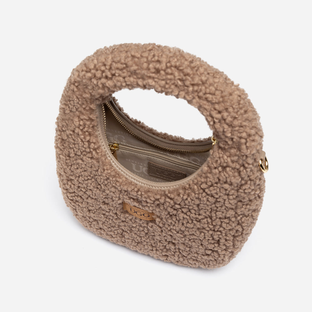 Ugg Momo Shearling Shoulder Bag-PEROZ Accessories