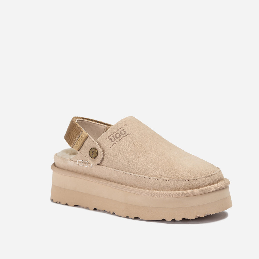 Ugg Oz Platform Shearing Clog-PEROZ Accessories