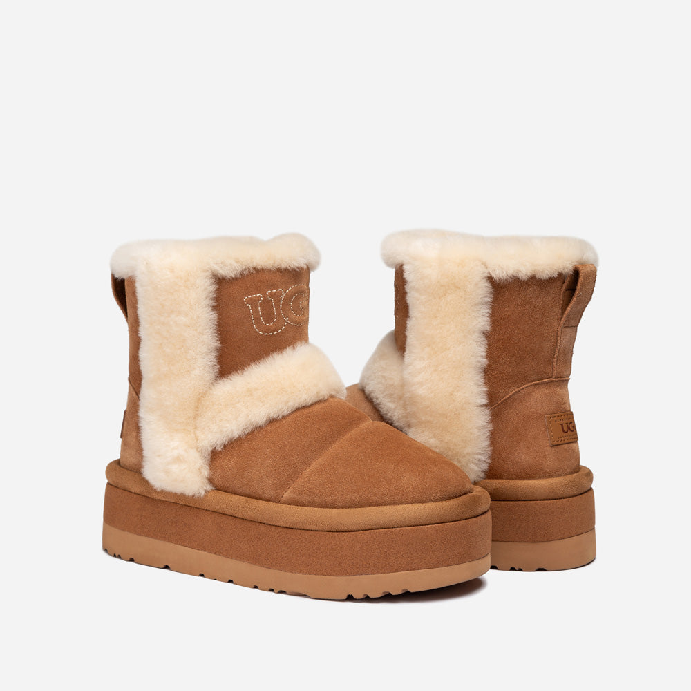Ugg Platform Cactus Boots (5cm)-PEROZ Accessories