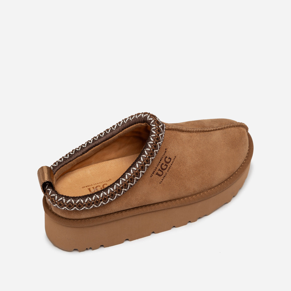Ugg Sydney Spring Platform Slipper (Water Resistant) (Detachable Wool Insole)-Women Slippers-PEROZ Accessories
