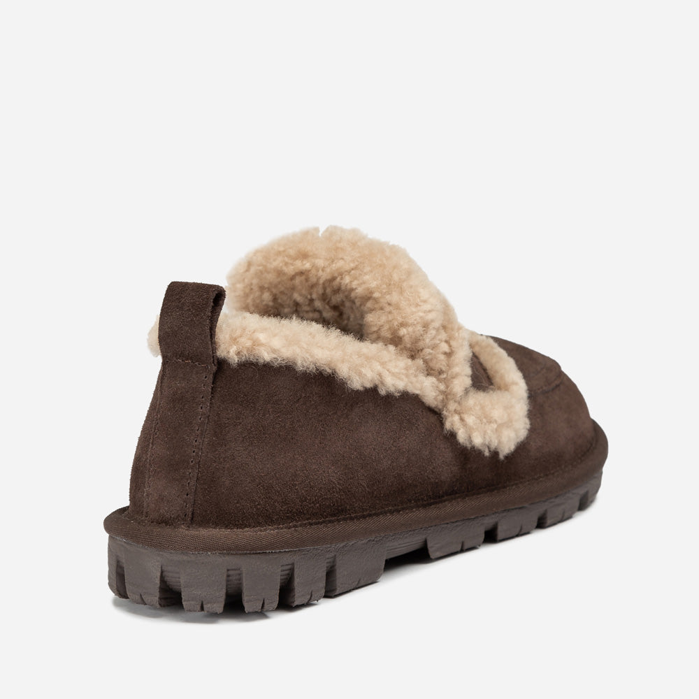 Ugg Violet Shearling Loafer-PEROZ Accessories