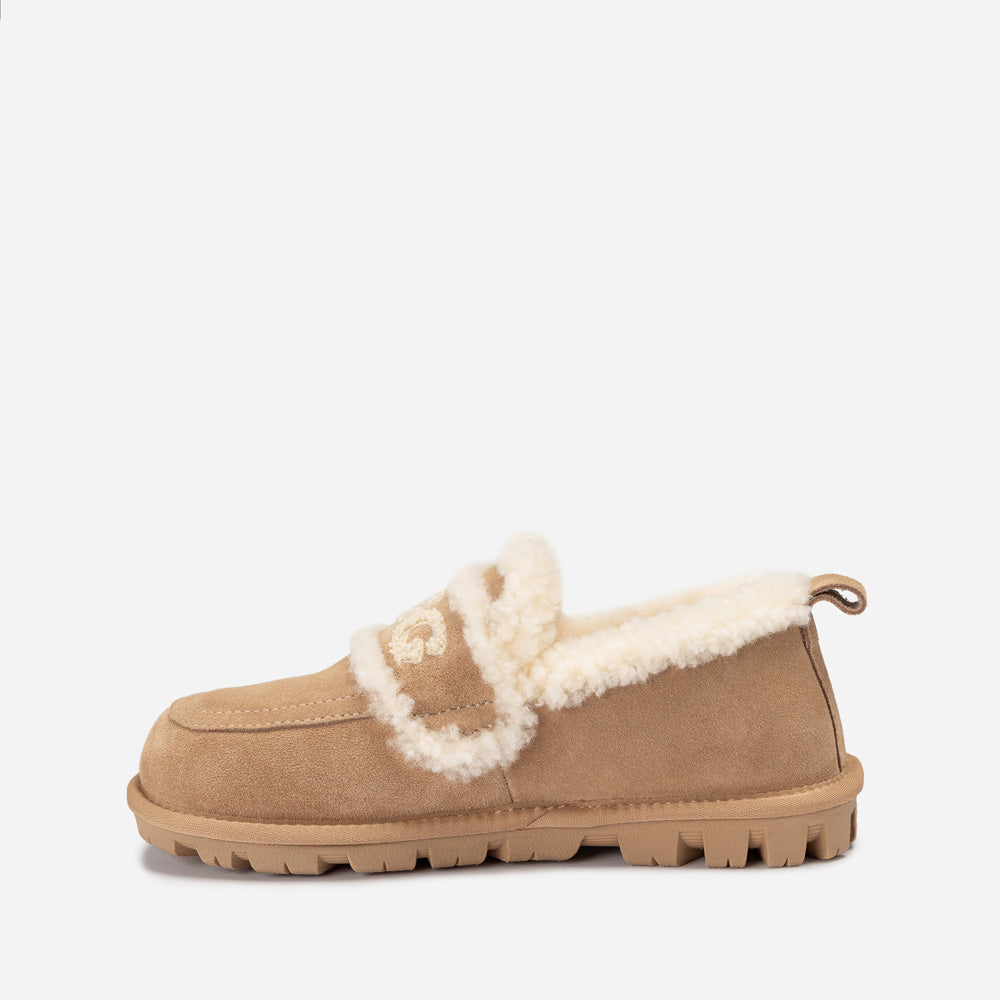 Ugg Violet Shearling Loafer-PEROZ Accessories