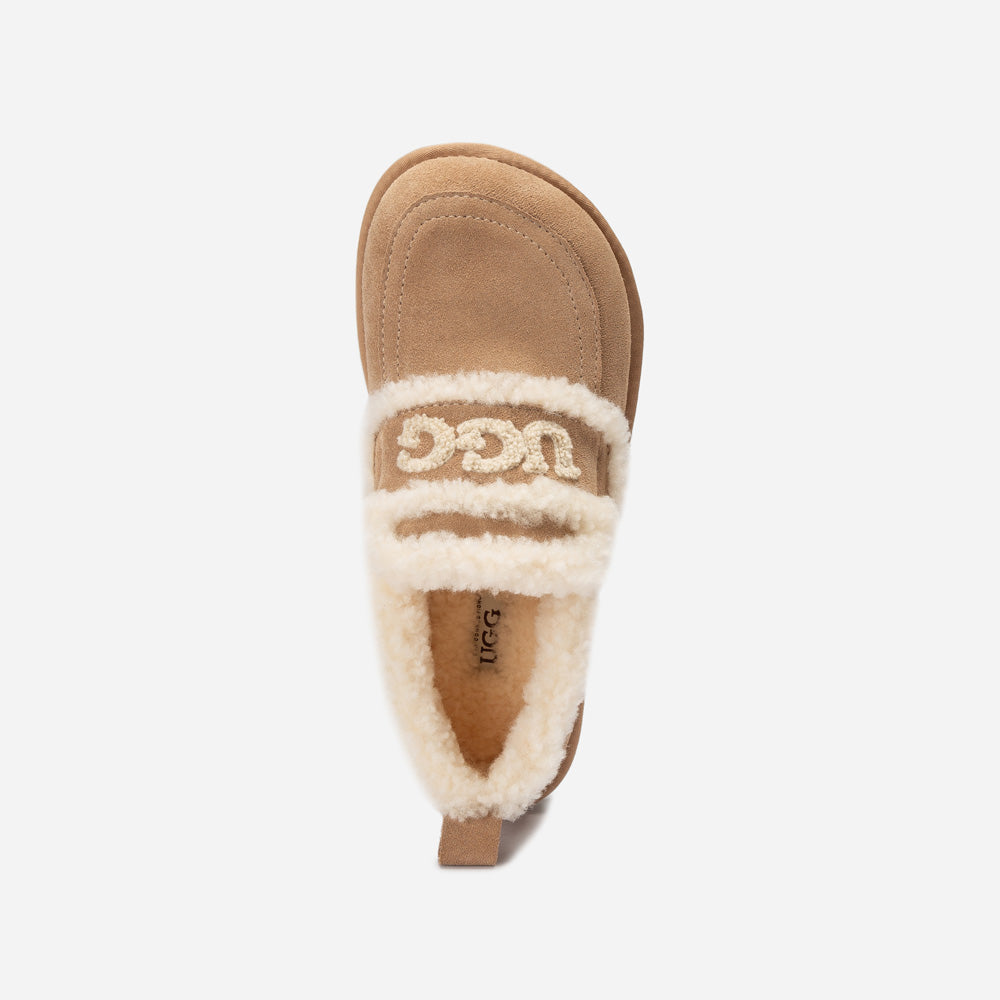 Ugg Violet Shearling Loafer-PEROZ Accessories