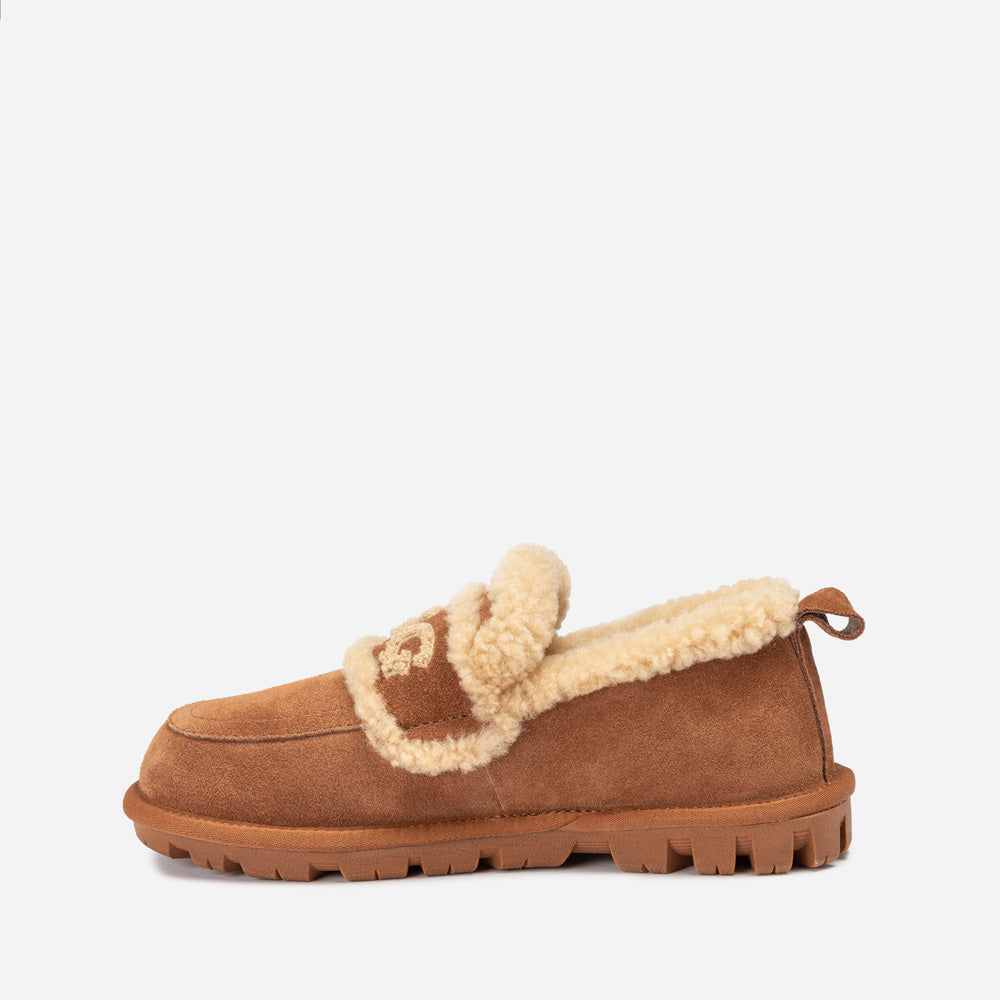 Ugg Violet Shearling Loafer-PEROZ Accessories