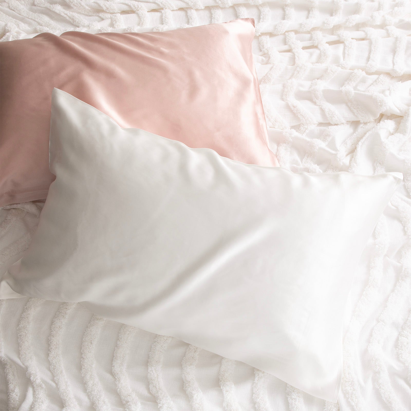 100% Mulberry Silk Standard Pillowcase by Renee Taylor-Home & Garden > Bedding > Pillowcases-PEROZ Accessories
