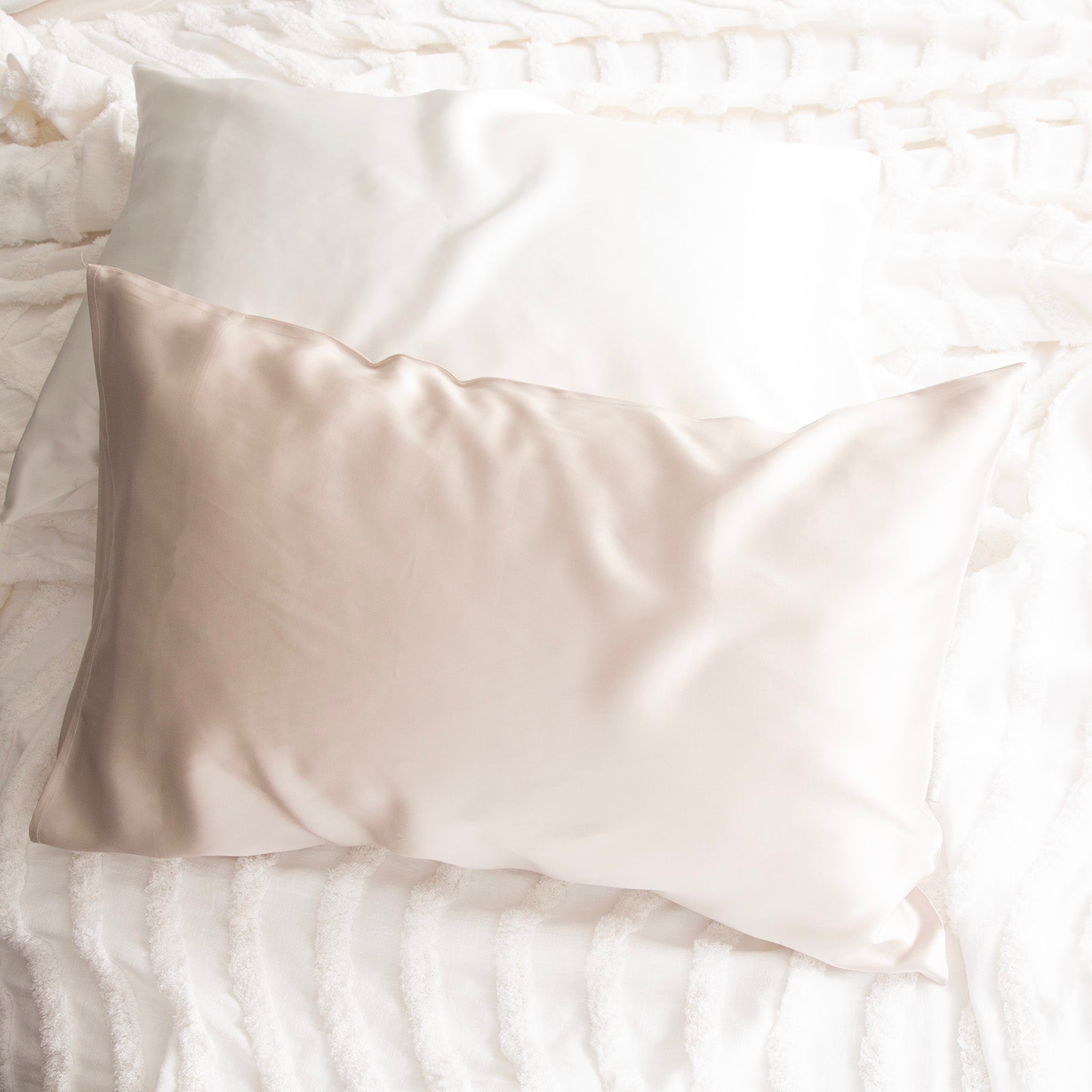 100% Mulberry Silk Standard Pillowcase by Renee Taylor-Home & Garden > Bedding > Pillowcases-PEROZ Accessories