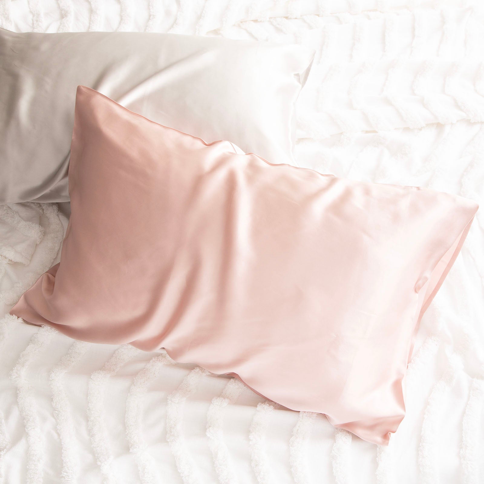 100% Mulberry Silk Standard Pillowcase by Renee Taylor-Home & Garden > Bedding > Pillowcases-PEROZ Accessories