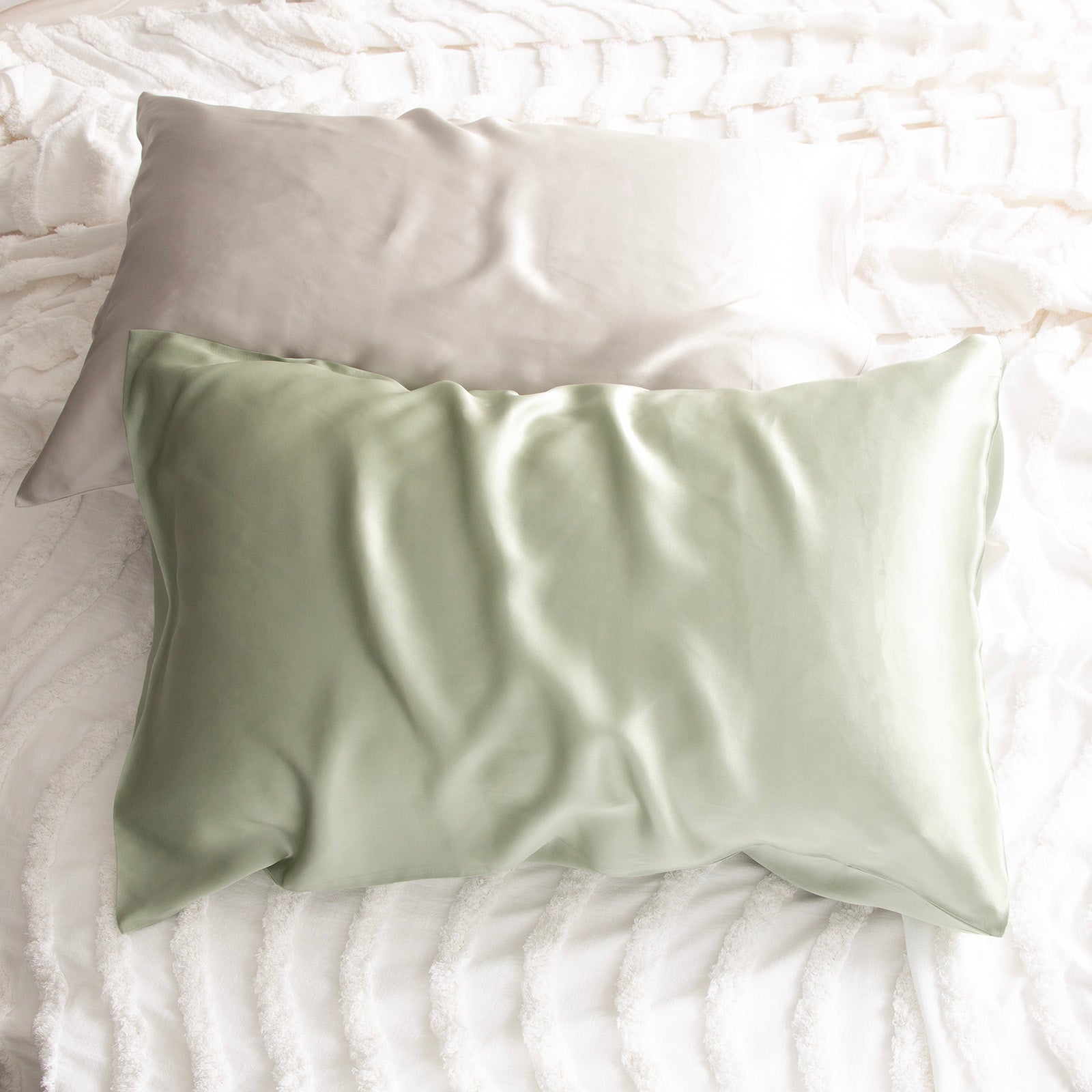 100% Mulberry Silk Standard Pillowcase by Renee Taylor-Home & Garden > Bedding > Pillowcases-PEROZ Accessories