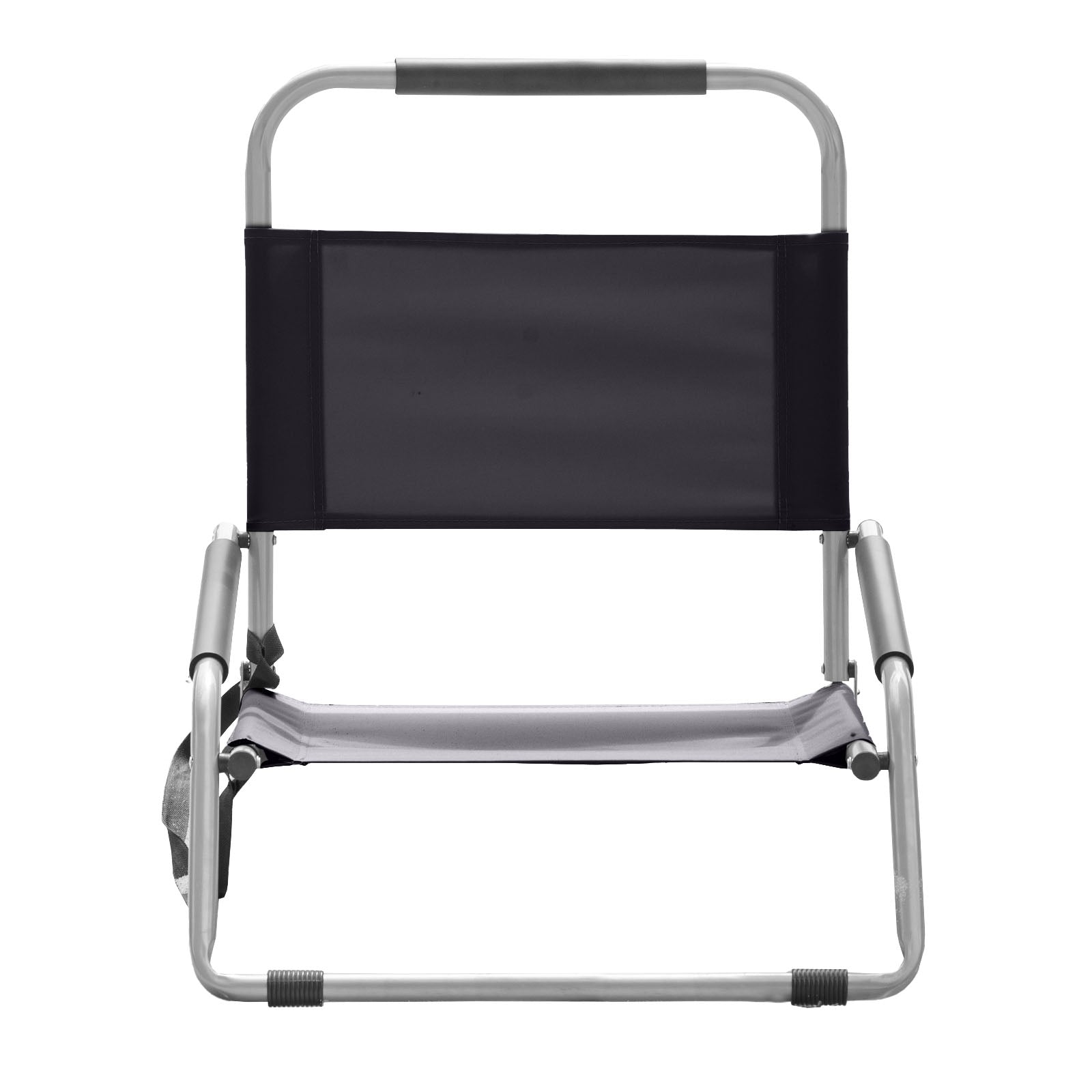 Havana Outdoors Beach Chair 2 Pack Folding Portable Summer Camping Outdoors - Black-Furniture > Outdoor > Outdoor Chairs-PEROZ Accessories