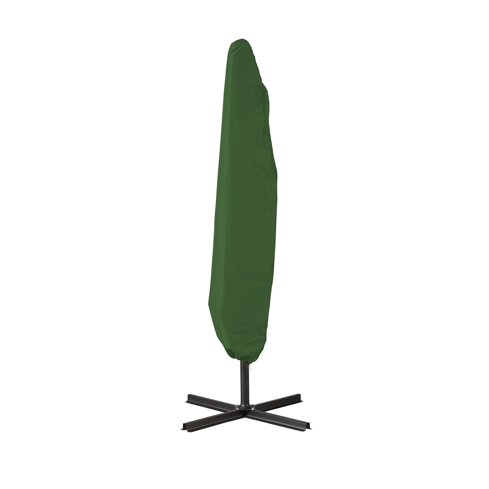 Milano 3M Outdoor Umbrella Cantilever With Protective Cover Patio Garden Shade - Green-Furniture > Outdoor > Outdoor Furniture Accessories-PEROZ Accessories