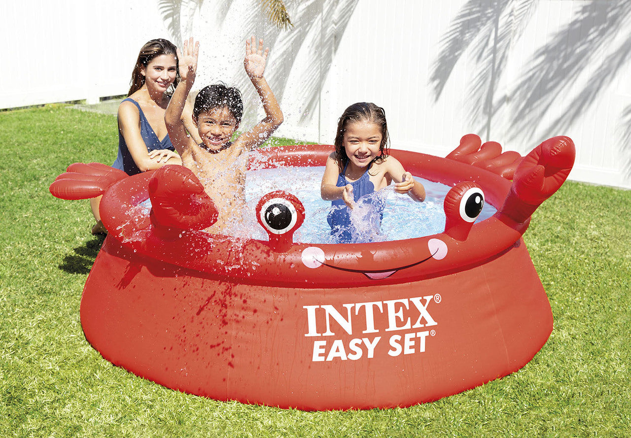INTEX 1.83M X 51CM HAPPY CRAB EASY SET POOL-Home & Garden > Pool & Accessories > Swimming Pools-PEROZ Accessories