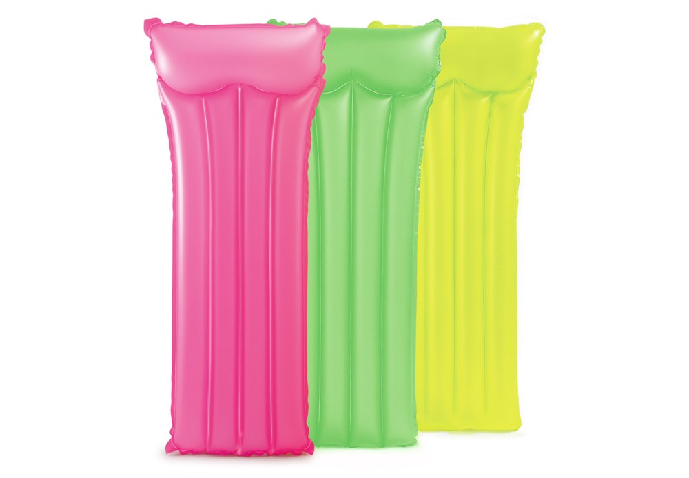 INTEX NEON FROST AIR MATS ASSORTED-Home & Garden > Pool & Accessories > Pool Toys & Inflatables-PEROZ Accessories