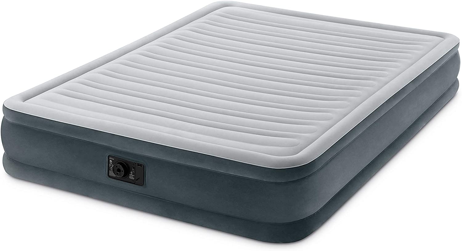 INTEX QUEEN DURA-BEAM COMFORT-PLUSH AIRBED WITH BIP-Outdoor Recreation > Camping > Inflatable Mattresses-PEROZ Accessories