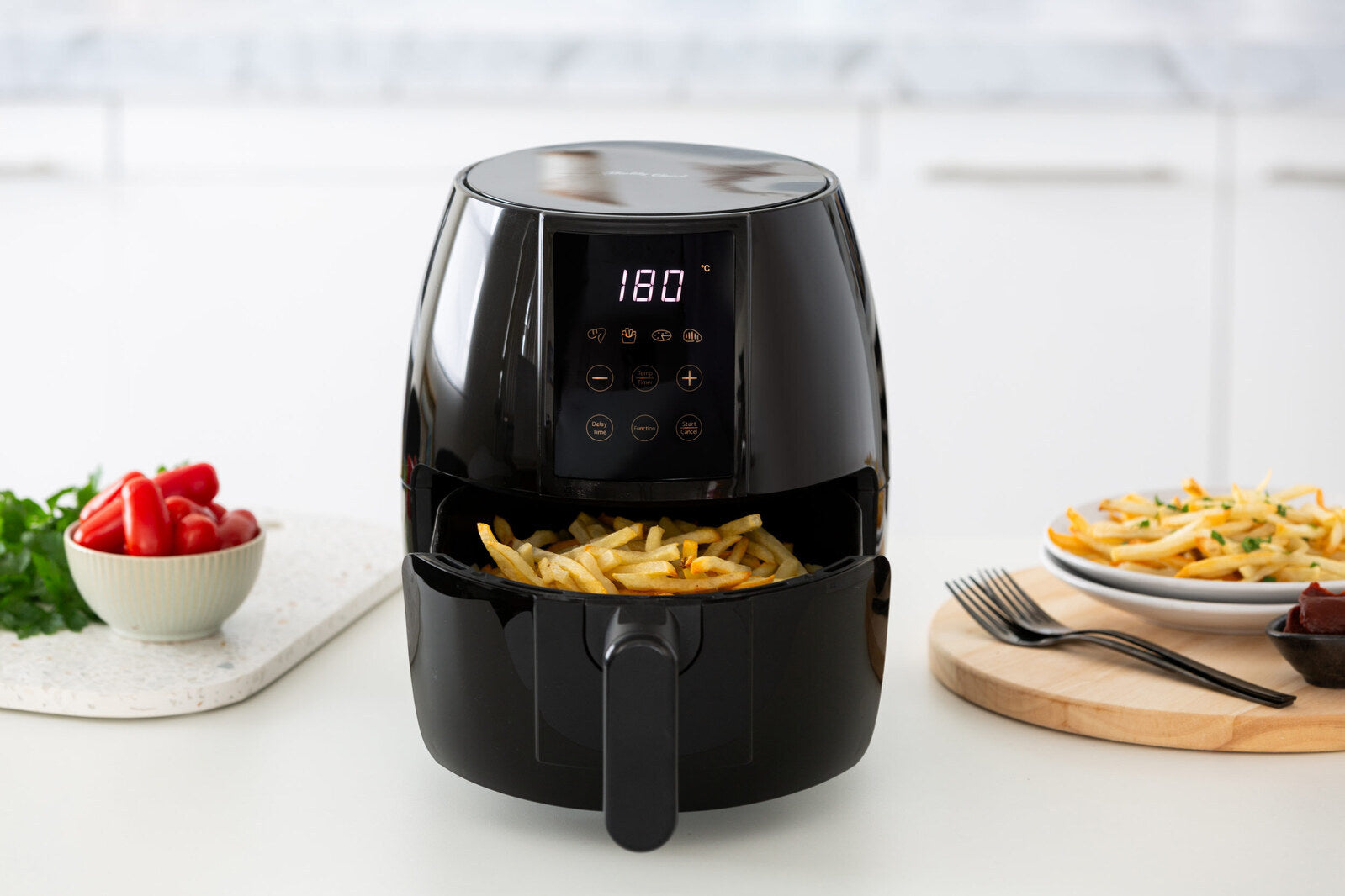 3L Digital Air Fryer w/ 200 C, Non-Stick & Removable Basket-Appliances > Kitchen Appliances-PEROZ Accessories