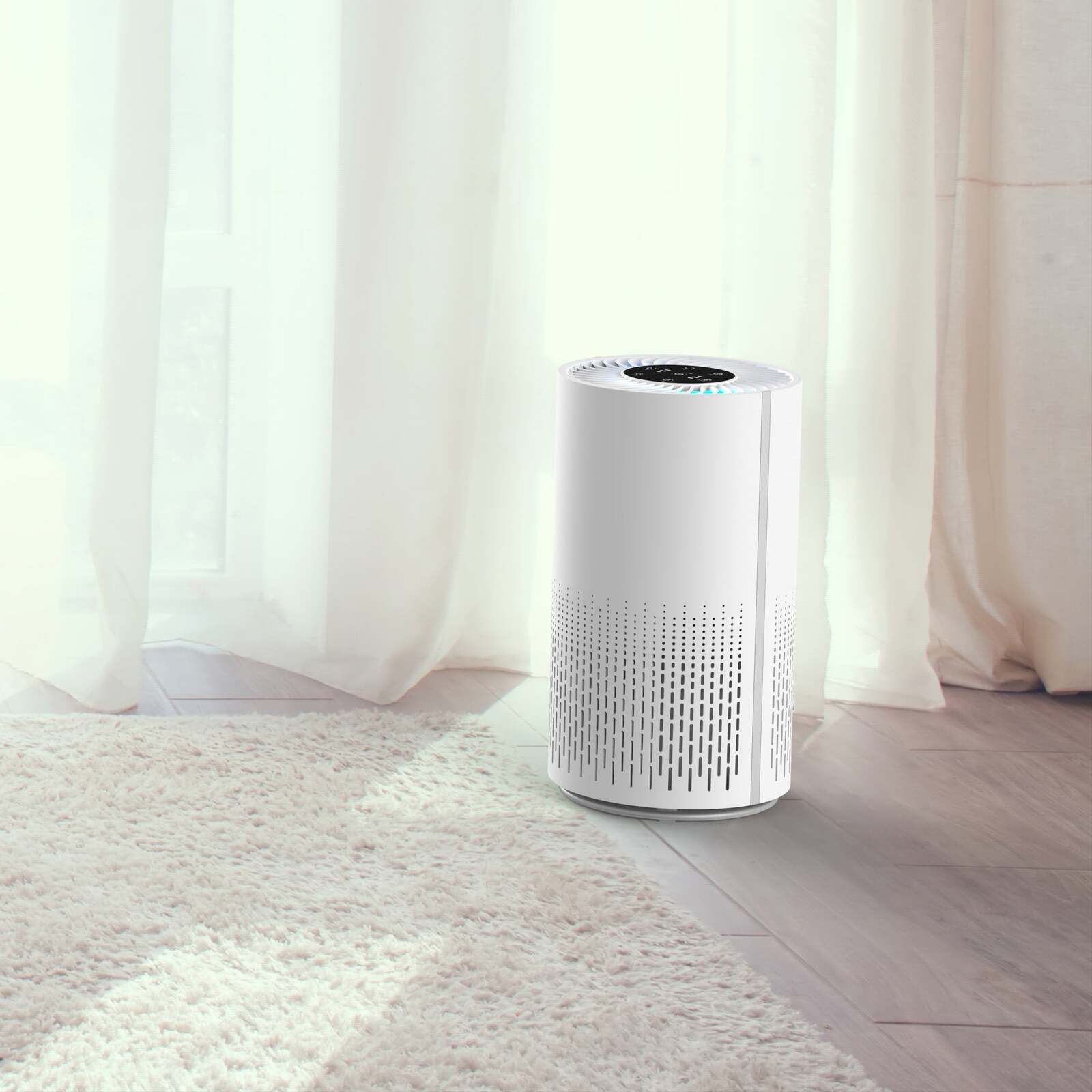 Air Purifier and Cleaner with HEPA Filter, Sleep Mode and Timer-Air Purifiers-PEROZ Accessories