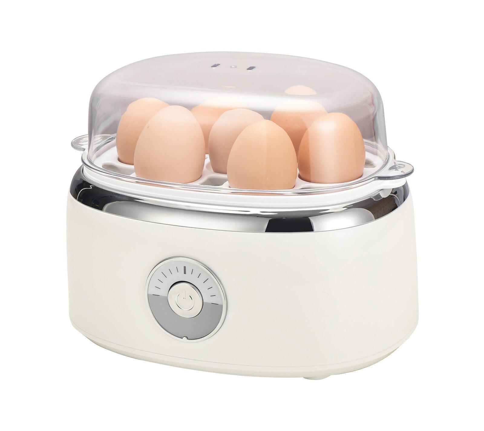 Electric Egg Steamer, Fits 7 Eggs & Cooked Perfectly-Appliances > Kitchen Appliances-PEROZ Accessories