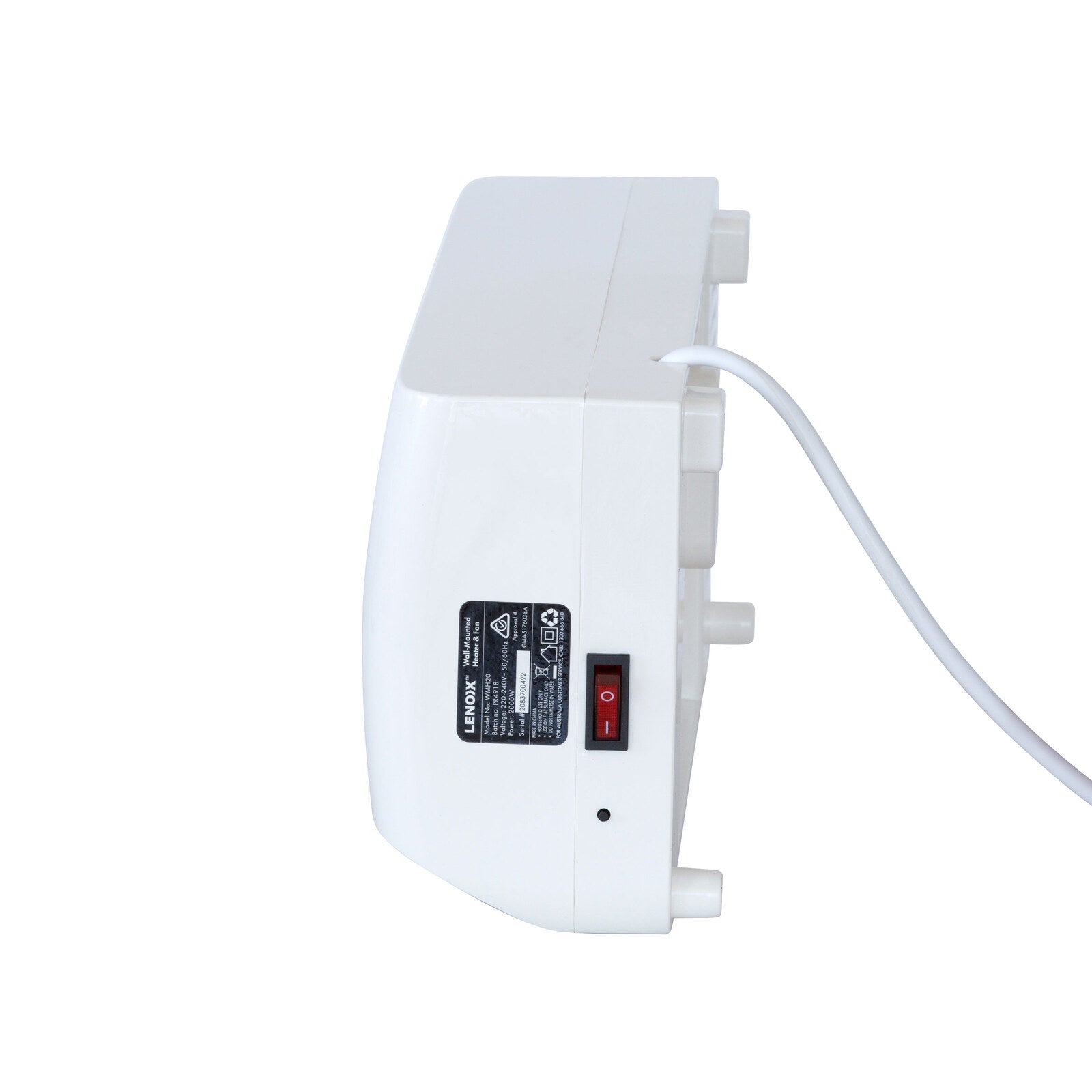 Wall-Mounted Heater & Fan with Remote Control-Appliances > Heaters-PEROZ Accessories