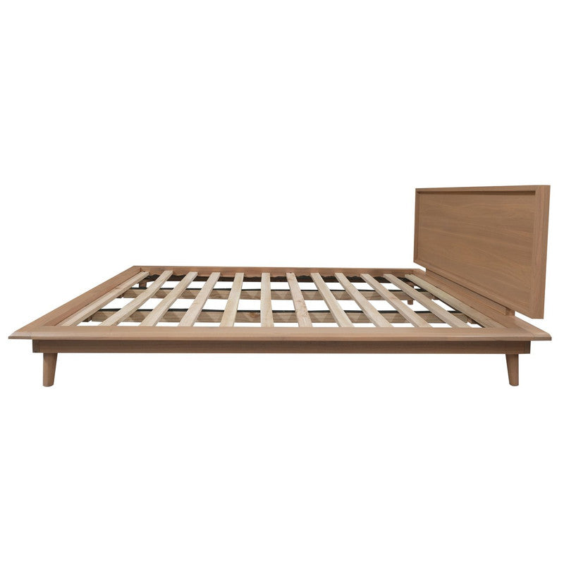 Gatsby Platform Queen Bed (Natural)-Furniture > Bedroom > Beds & Bed Frames-PEROZ Accessories