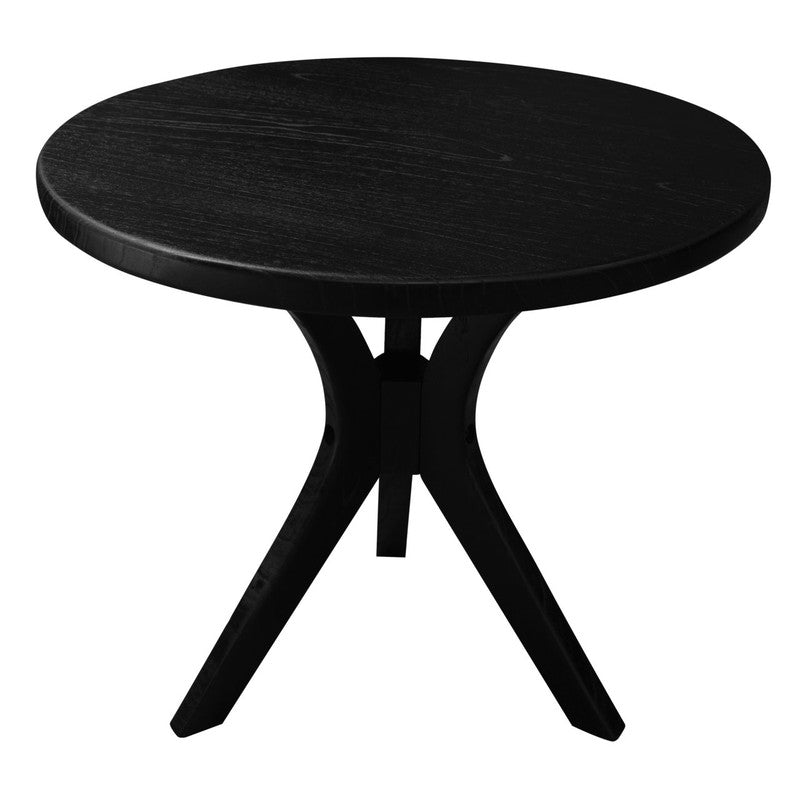 Gatsby Round Side Table - Large (Black)-Furniture > Living Room > Side Tables-PEROZ Accessories