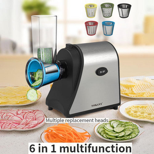 Electric Grater Vegetable Food Rotary Drum Grater Chopper Slicer-Electric Graters-PEROZ Accessories