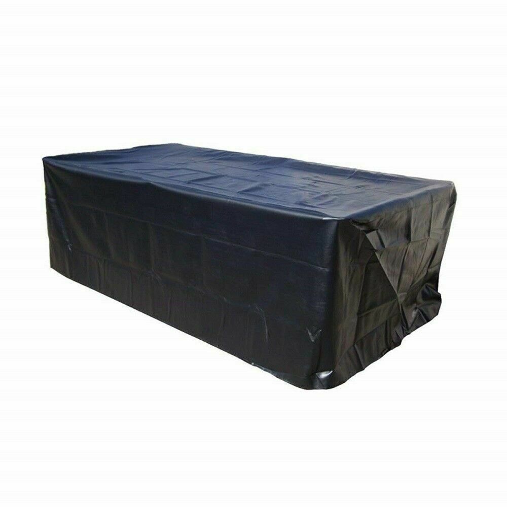 9FT Outdoor Pool Snooker Billiard Table Cover Polyester Waterproof Dust Cap-Furniture > Outdoor > Outdoor Furniture Accessories-PEROZ Accessories