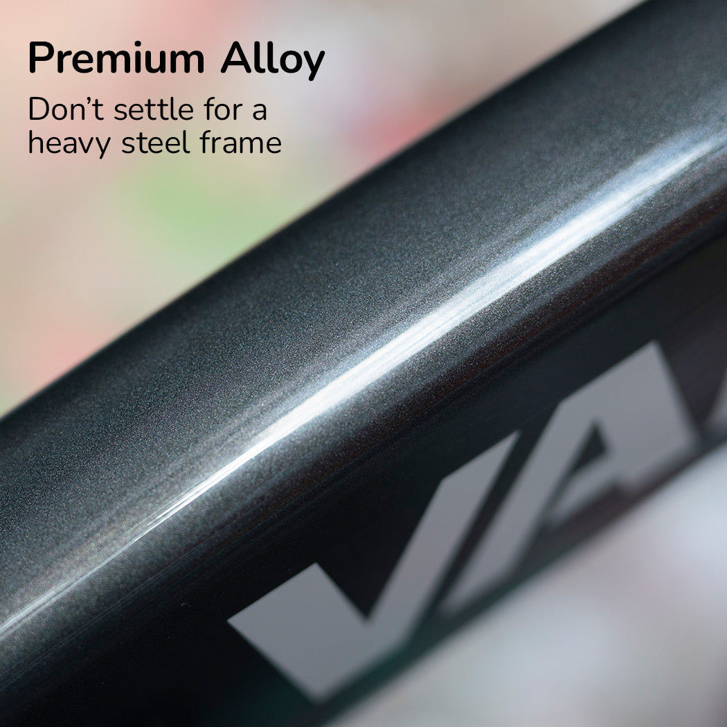 VALK Shuttle 5 Electric Folding Bike, Gen II, 20" Tyres, Shimano 7-Speed, Dark Grey-Sports & Fitness > Bikes & Accessories-PEROZ Accessories