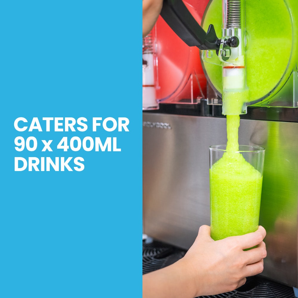 POLYCOOL 36L Slushie Machine Granita Commercial Slush Slurpee Maker Slushy Juice-Slushie Machines-PEROZ Accessories