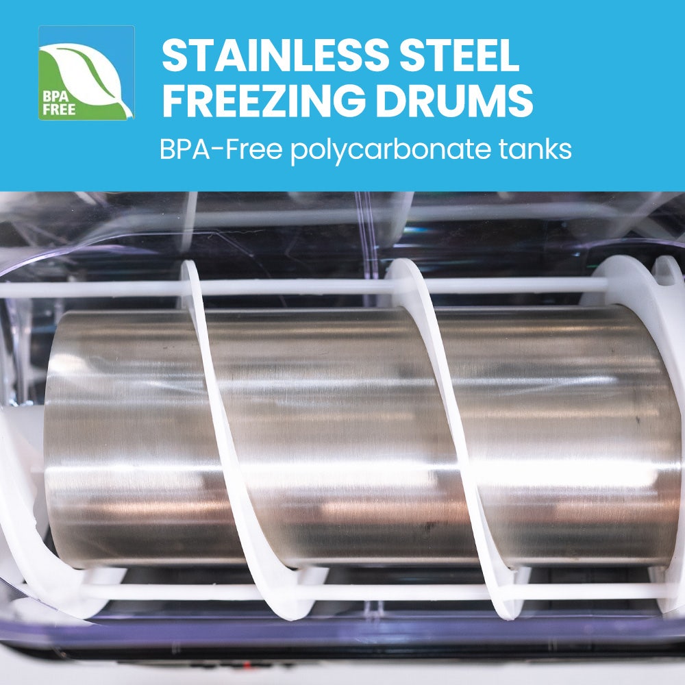 POLYCOOL 36L Slushie Machine Granita Commercial Slush Slurpee Maker Slushy Juice-Slushie Machines-PEROZ Accessories