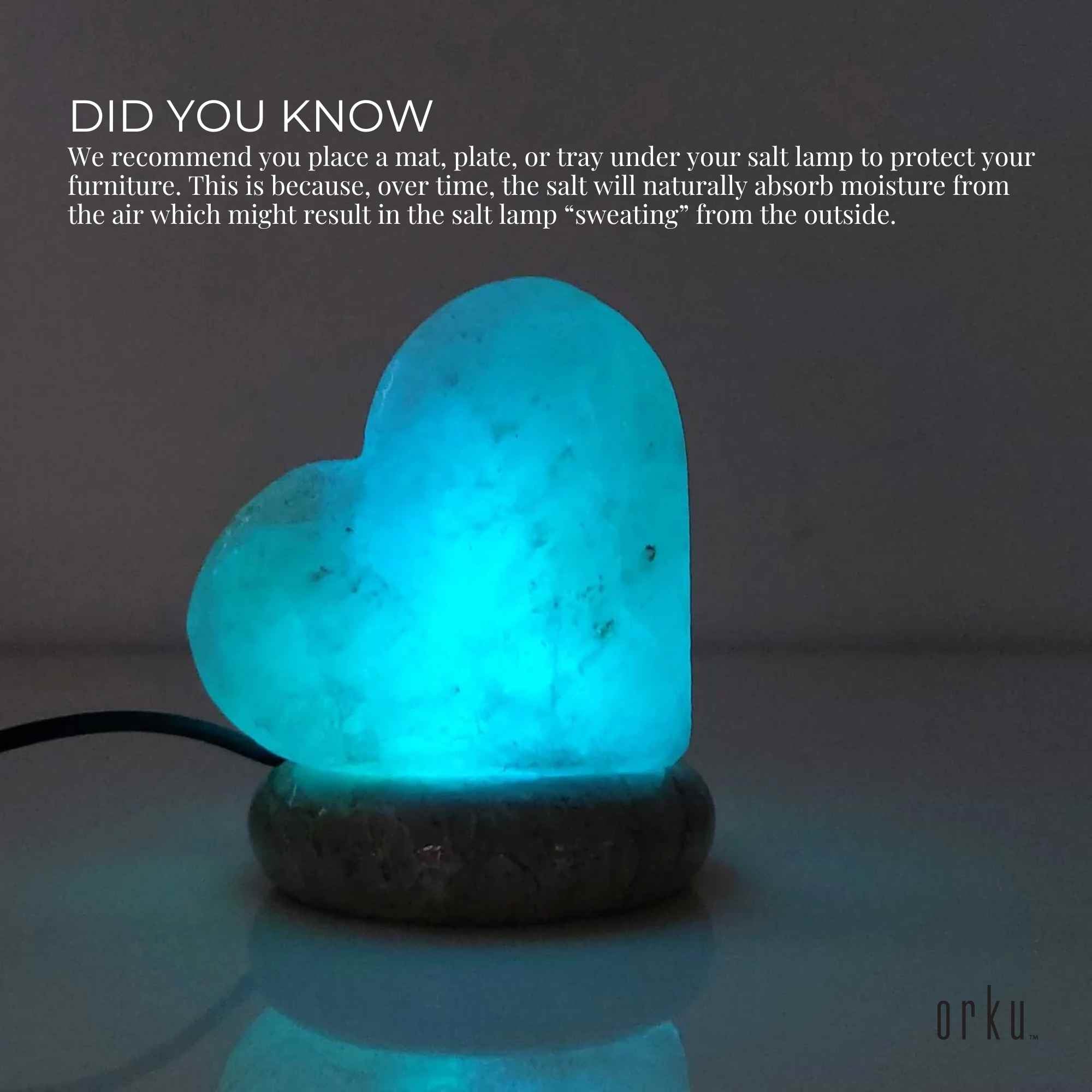 USB Colour Changing Salt Himalayan Lamp - Heart Love Shape Pink Rock LED Light-Home & Garden > Lighting > Table Lamps-PEROZ Accessories