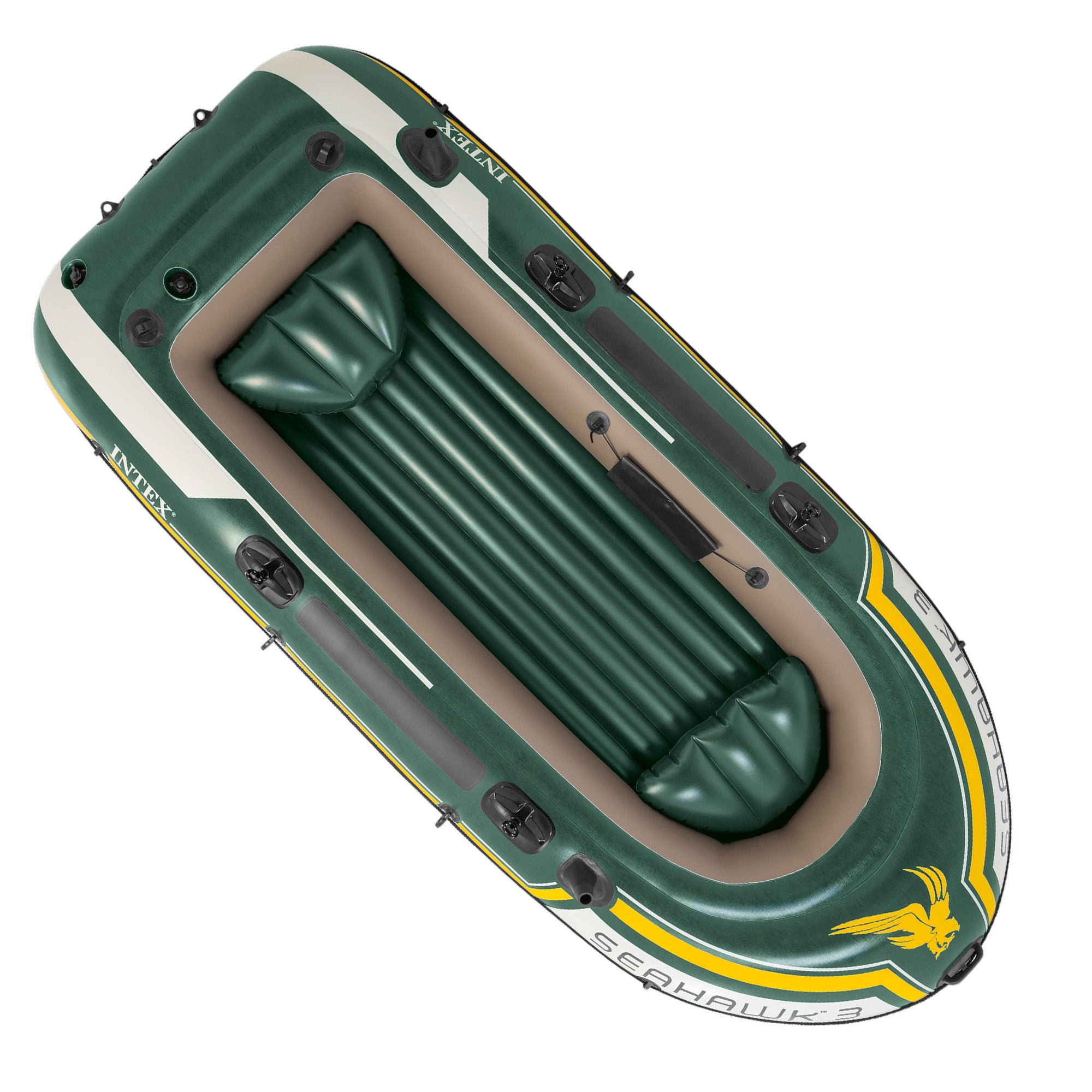 Intex Seahawk 3-person Inflatable Boat Set-Outdoor Recreation > Boating > Boating Accessories-PEROZ Accessories