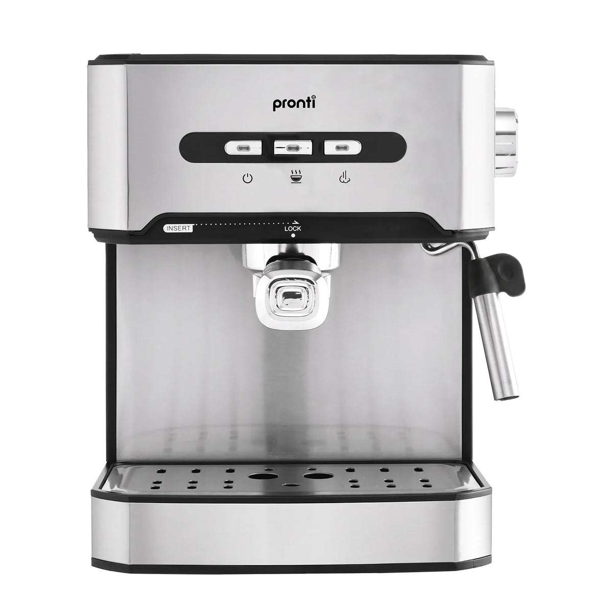 Pronti 1.6L Automatic Coffee Espresso Machine with Steam Frother-Coffee Makers-PEROZ Accessories