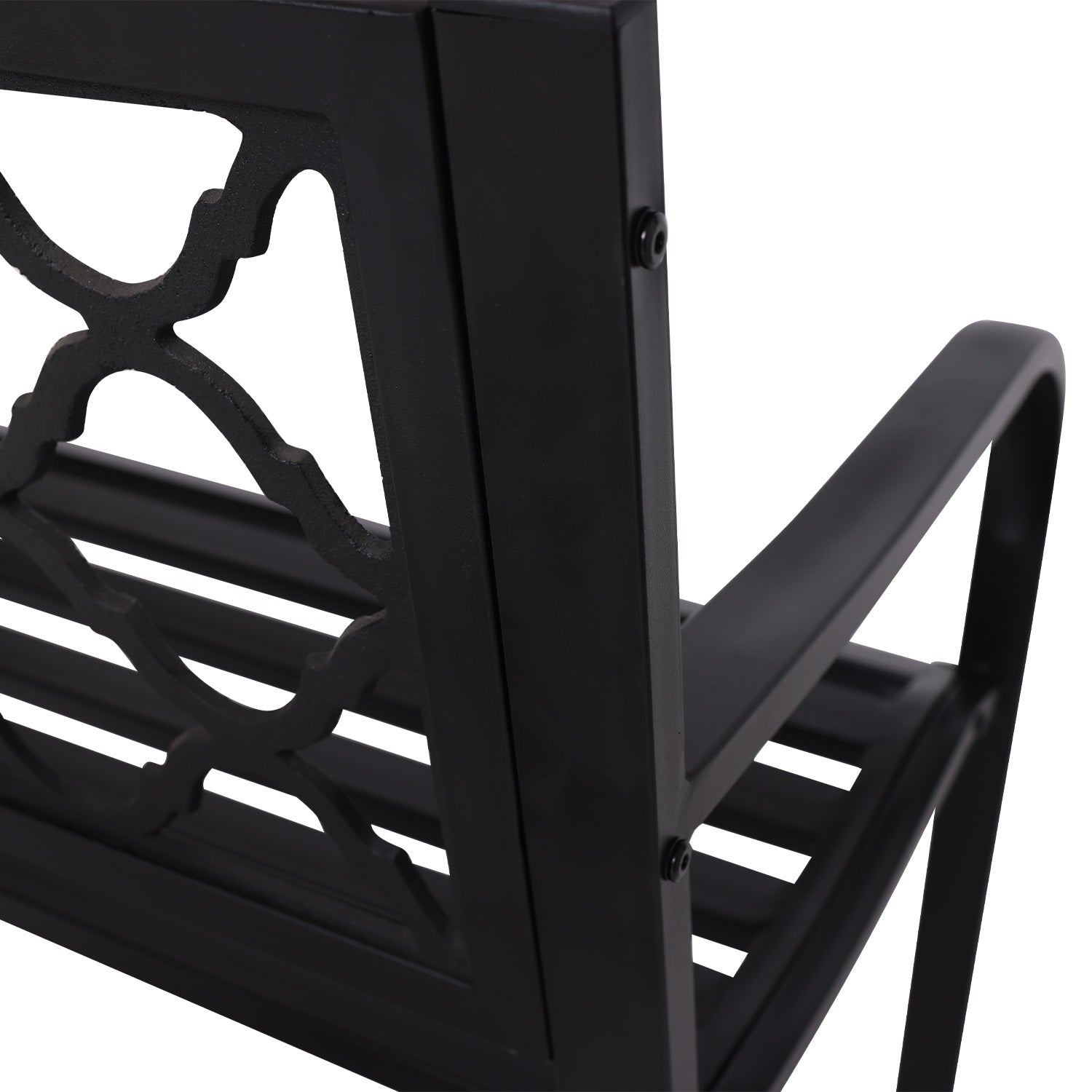 Wallaroo Steel Outdoor Garden Bench - Elegant-Furniture > Outdoor > Outdoor Benches-PEROZ Accessories