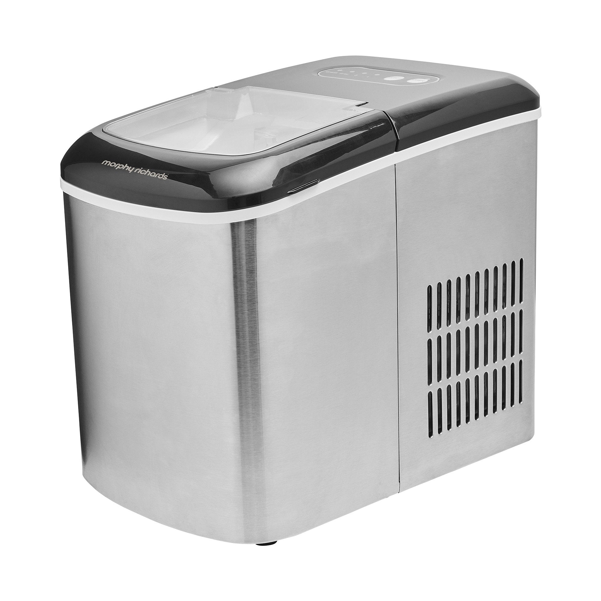 Morphy Richards 15kg Ice Maker in Stainless Steel-Appliances > Kitchen Appliances > Ice Makers-PEROZ Accessories