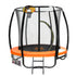 Kahuna Classic 6ft Outdoor Round Orange Trampoline Safety Enclosure And Basketball Hoop Set-Sports & Fitness > Trampolines > Trampolines & Accessories-PEROZ Accessories