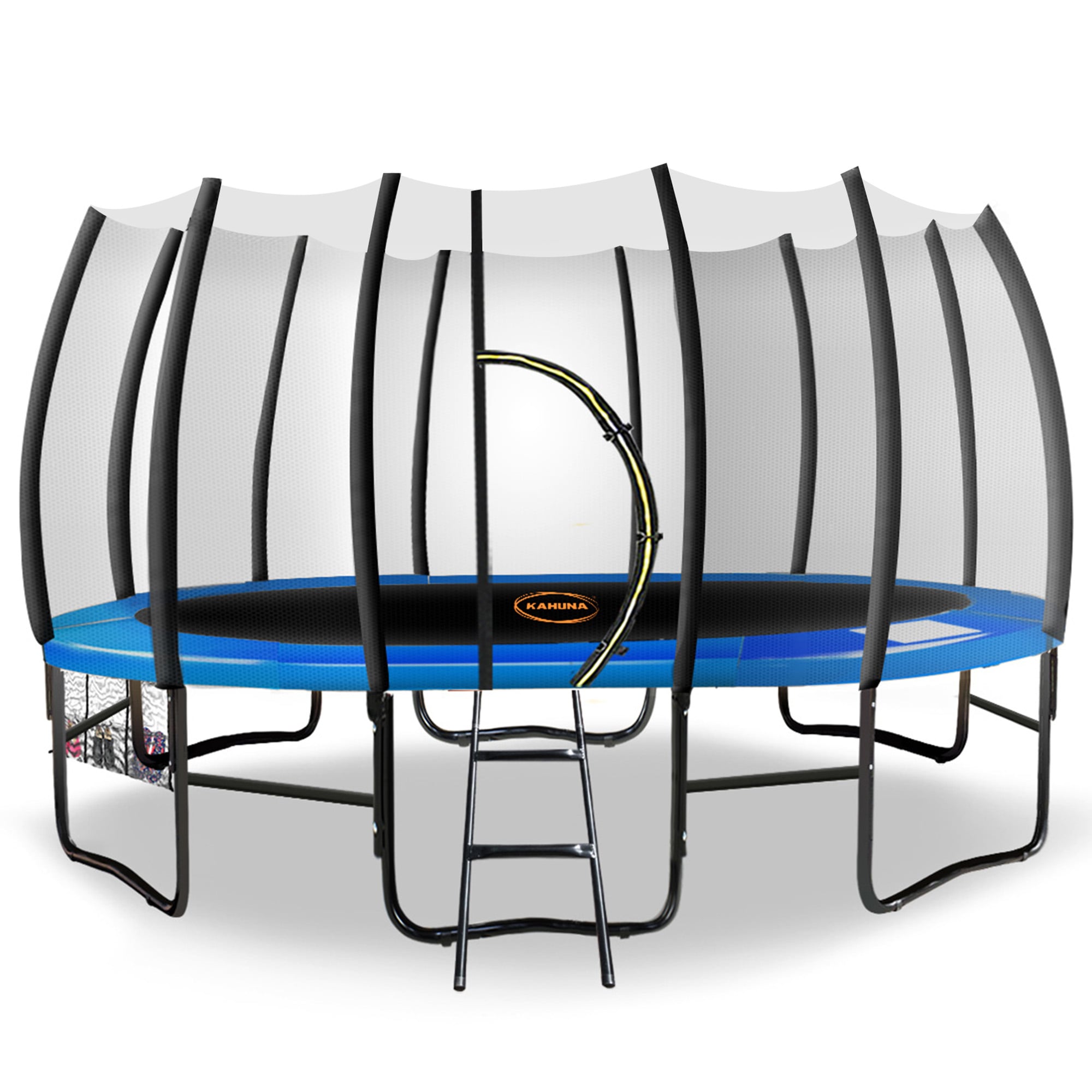 Kahuna Twister 14ft Springless Trampoline Outdoor Kids Safety Net Pad Mat-Sports & Fitness > Trampolines > Trampolines & Accessories-PEROZ Accessories