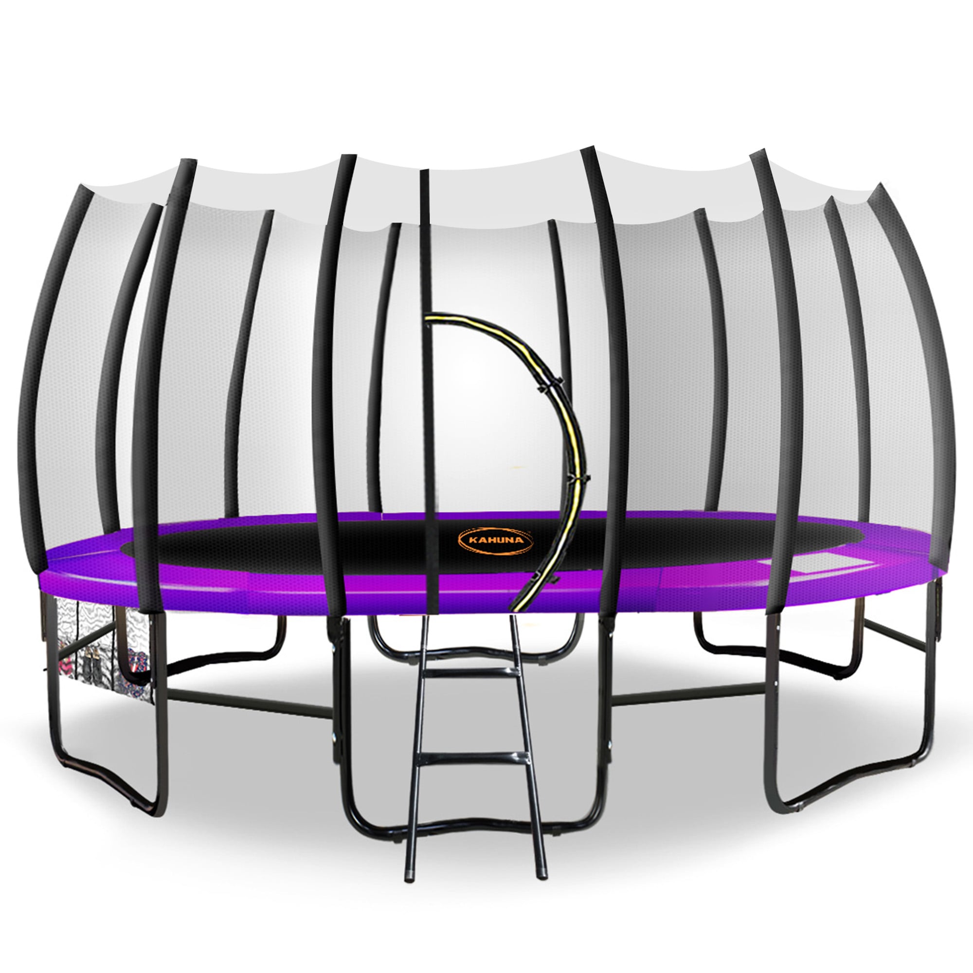 Kahuna Twister 14ft Springless Trampoline Outdoor Kids Safety Net Pad Mat-Sports & Fitness > Trampolines > Trampolines & Accessories-PEROZ Accessories