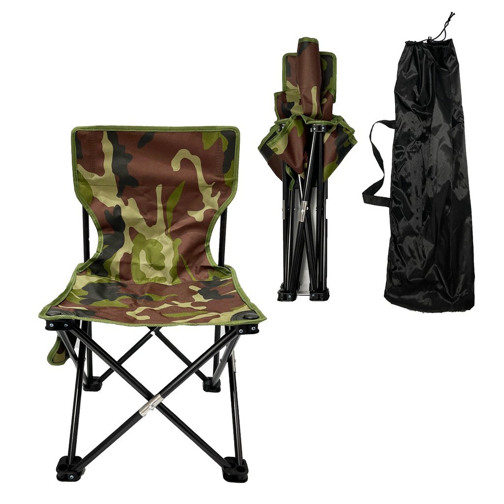 Aluminum Alloy Folding Camping Camp Chair Outdoor Hiking Patio Backpacking Mediam-Outdoor Recreation > Camping > Camp Furniture-PEROZ Accessories