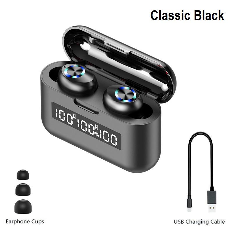 Wireless Bluetooth 5.1 Earphones Headphones Earbuds Headset-Headphones-PEROZ Accessories