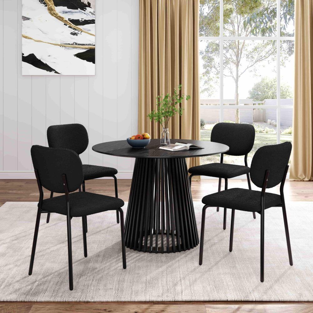 Palmer Sleek Silhouette Dining Table-Furniture > Dining > Dining Tables-PEROZ Accessories