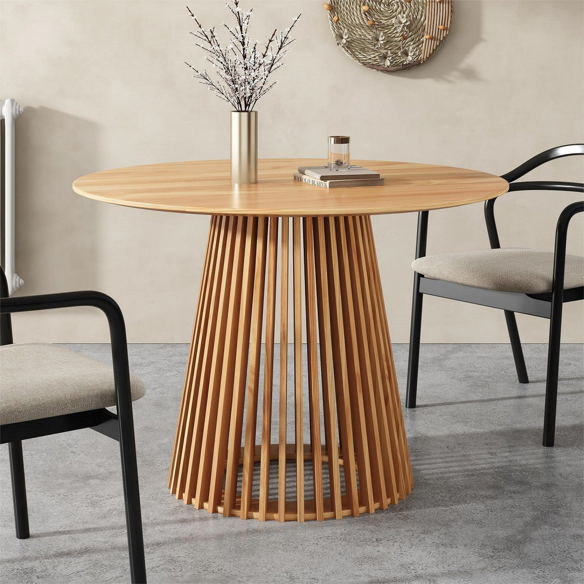 Palmer Natural Dining Table-Furniture > Dining > Dining Tables-PEROZ Accessories