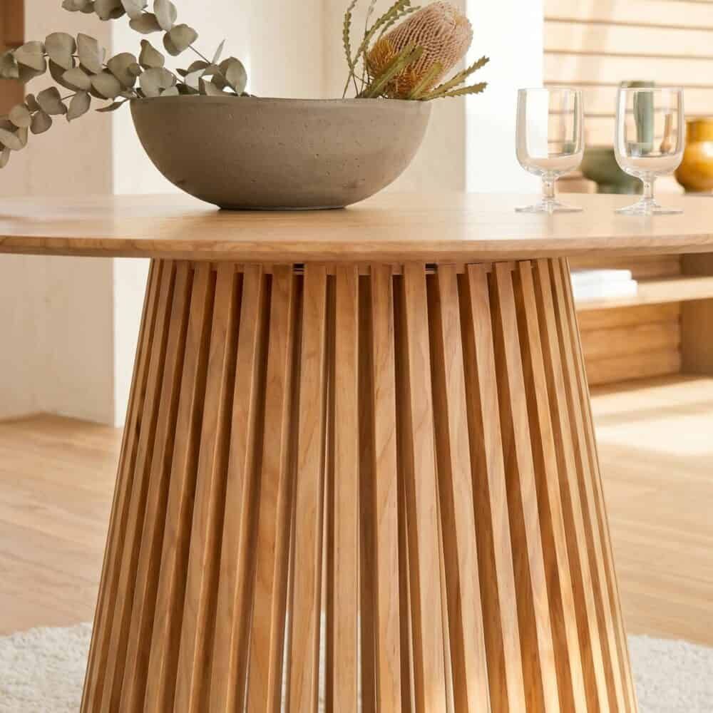 Palmer Natural Dining Table-Furniture > Dining > Dining Tables-PEROZ Accessories
