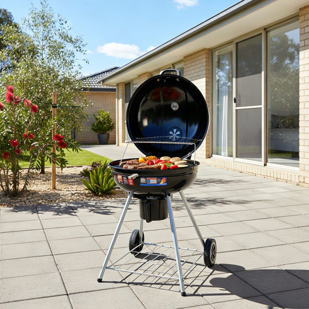 Outdoor BBQ Smoker Portable Charcoal Roaster-Furniture > Outdoor-PEROZ Accessories