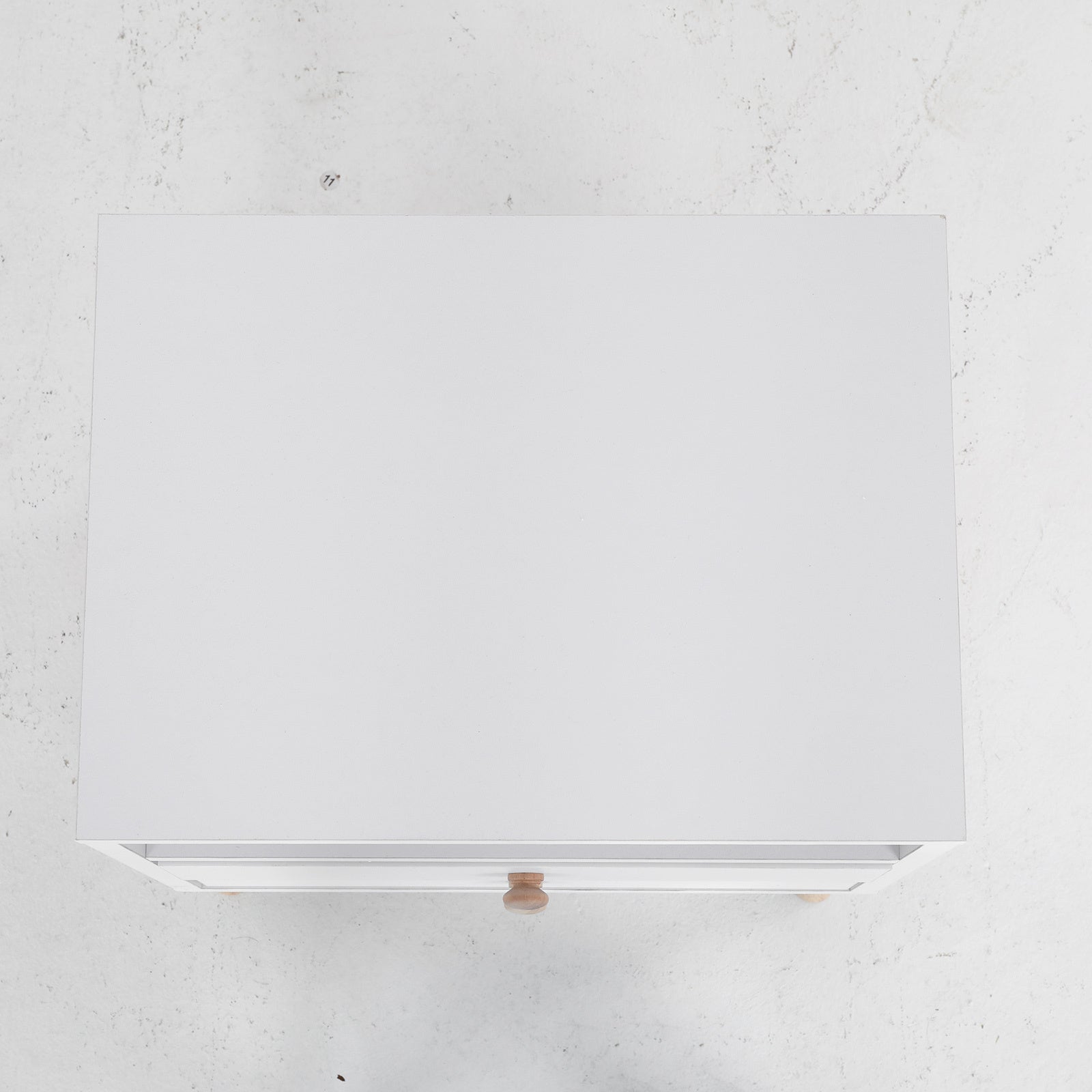 Bedside Table Side Storage Cabinet Nightstand Bedroom 2 Drawer ANYA - WHITE-Furniture > Bedroom > Bedside Tables-PEROZ Accessories