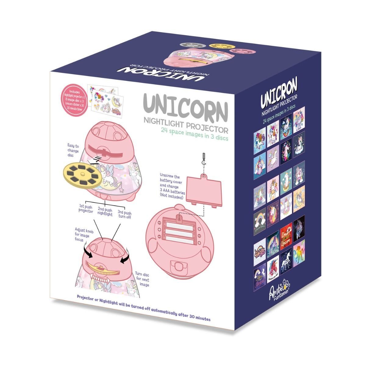 Unicorn Dreamy Sky Night Light Projector - Kids STEAM Toy-Baby & Kids > Baby & Kid&