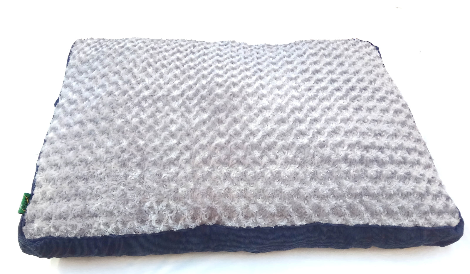 YES4PETS Medium Dog Puppy Pad Bed Kennel Mat Cushion Bed 85 x 60 cm Blue / Grey-Pet Care > Dog Supplies > Dog Beds-PEROZ Accessories