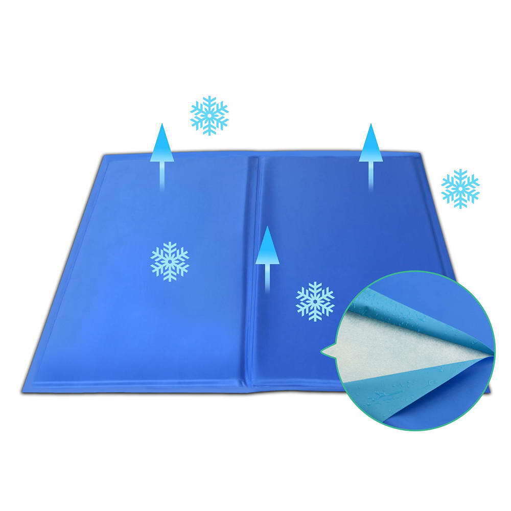 Small Pet Cool Gel Mat Dog Cat Bed Non-Toxic Cooling Dog Summer Pad 30 x 40 cm-Pet Care > Dog Supplies > Dog Beds-PEROZ Accessories