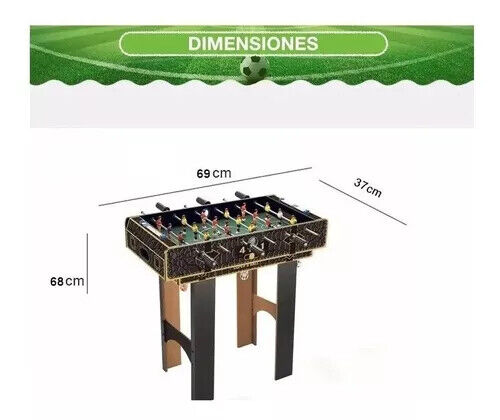 4 in 1 Soccer Table Foosball Pool Hockey Table Tennis for Kids 3+-Gift & Novelty > Games > Activity Games-PEROZ Accessories